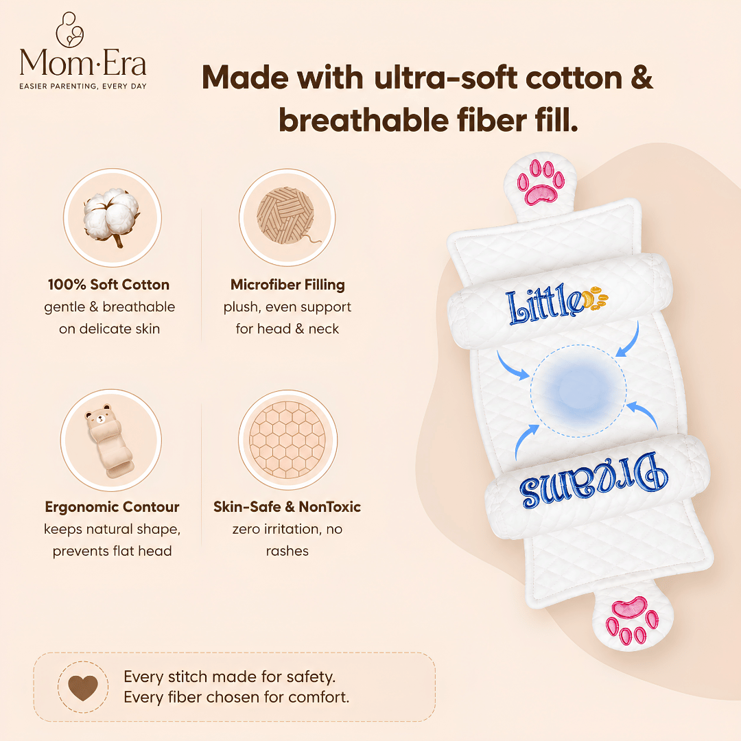 Litttle-chance - Adjustable Baby Head Support Pillow