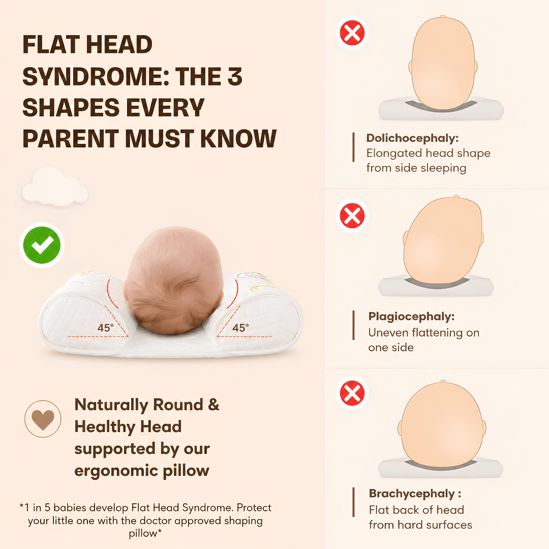 Litttle-chance - Adjustable Baby Head Support Pillow